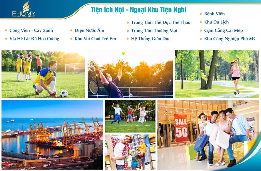 DỰ ÁN ĐẤT NỀN PHÚ MỸ CENTRAL PORT BÀ RỊA VŨNG TÀU 12 tien-ich du an phu my central port