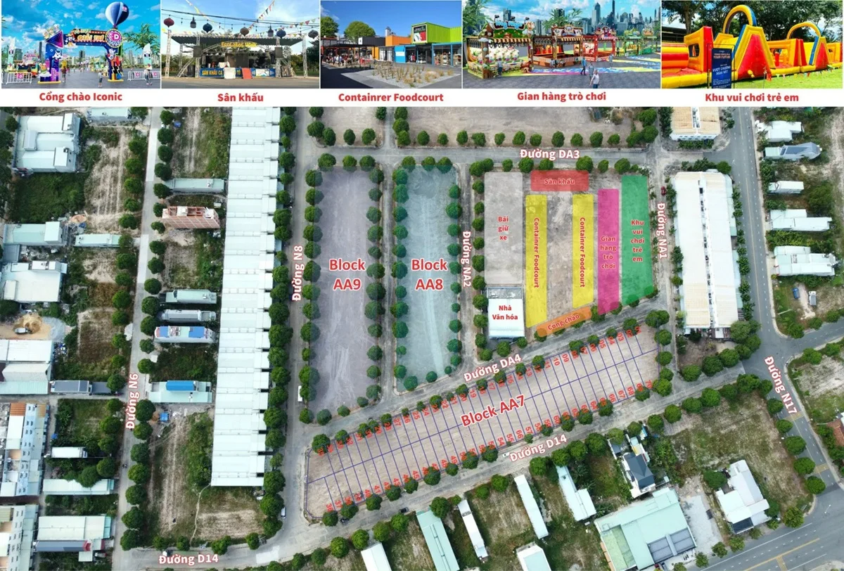 TTL Mall Bình Dương 16 Mặt bằng dự án TTL Mall Bình Dương