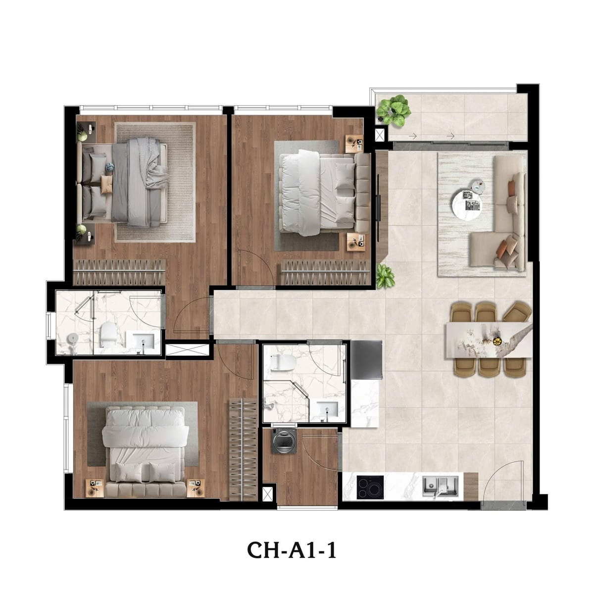 Mặt bằng Căn hộ The Privé Thủ Đức Mặt bằng Căn hộ The Privé Thủ Đức