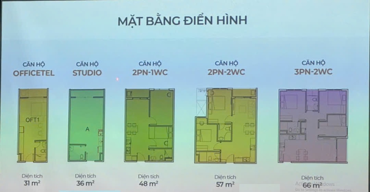 mat bang can ho Picity Sky Zen Thiết kế căn hộ Picity SkyZen Bình Dương